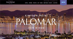 Desktop Screenshot of hotelpalomar-sandiego.com
