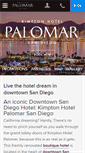 Mobile Screenshot of hotelpalomar-sandiego.com